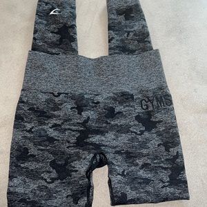 Gymshark Black camo leggings